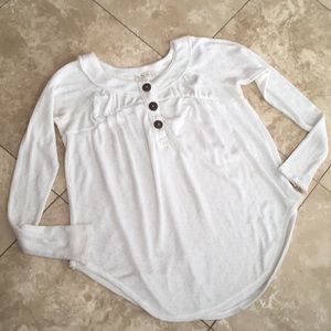 LAST CHANCE!We the free polyester rayon tunic shirt top